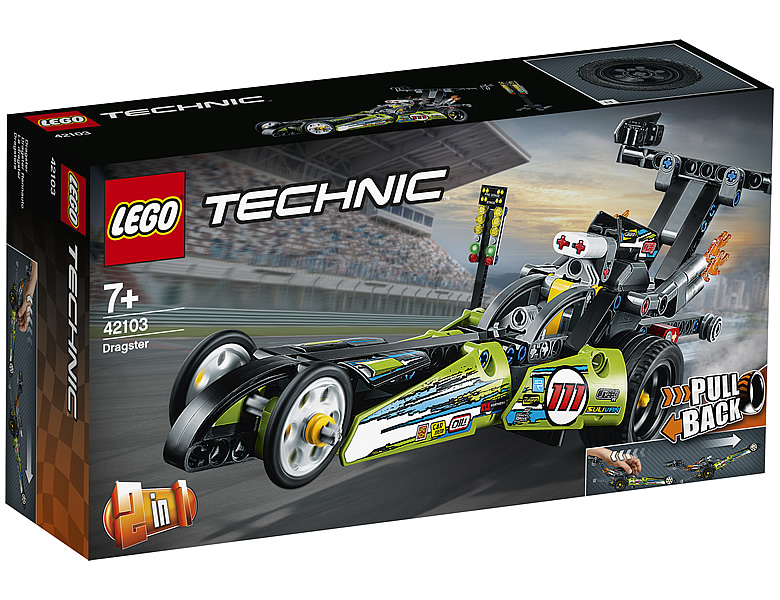 Lego Technic Dragster Rennauto 42103