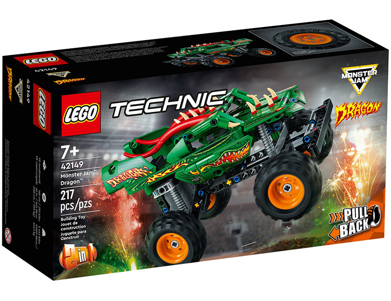 LEGO Technic Monster Jam Dragon 42149
