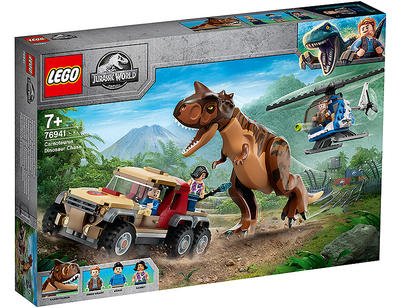 LEGO Jurassic World Verfolgung des Carnotaurus 76941
