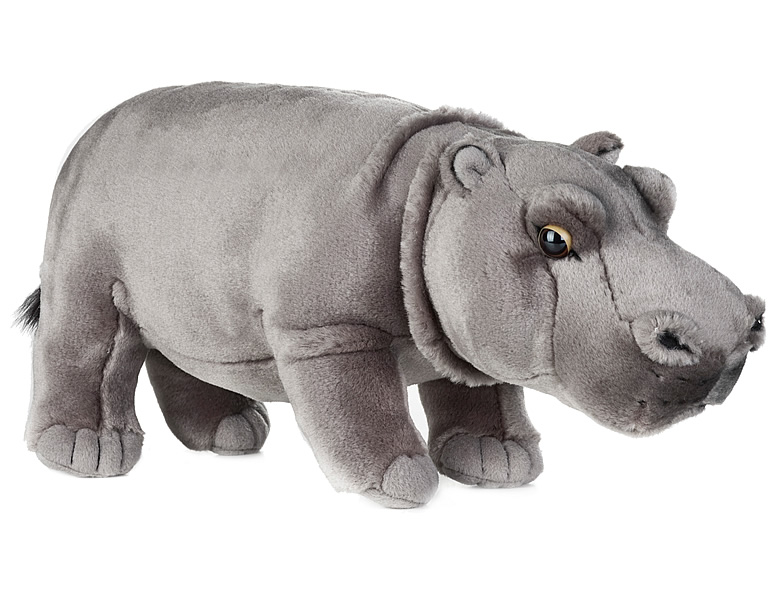 Lelly Plüsch National Geographic Nilpferd 31cm | Wildtiere Plüsch