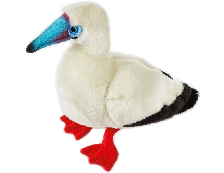 Lelly Plüsch National Geographic Rotfuss Tölpel 35cm | Vögel Plüsch