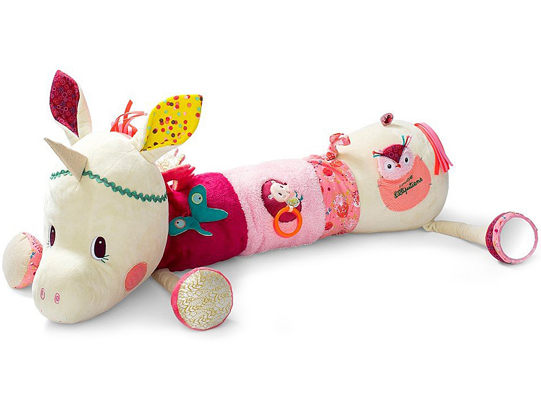 Lilliputiens Louise Aktivitats Nackenrolle 95cm Schmusetiere