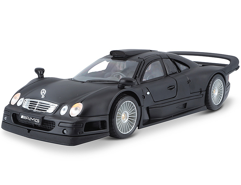 MAISTO 1/18 MERCEDES BENZ CLK-GTR STREET VERSION bon état en BOITE mt