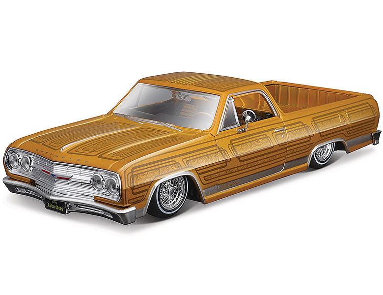 Maisto 124 Chevrolet El Camino 1965 Lowrider DieCast Modelle