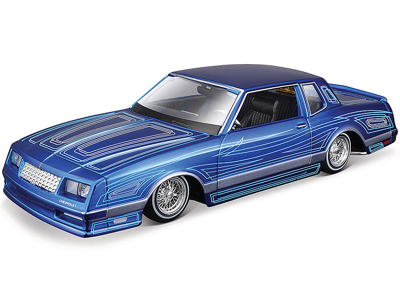 Maisto 1:24 Design 1986 Chevy Monte Carlo Lowrider Wheels