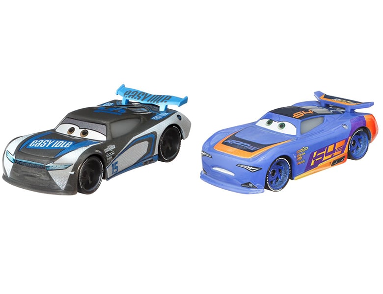 Mattel Disney Cars Harvey Rodcap & Barry DePedal 1:55