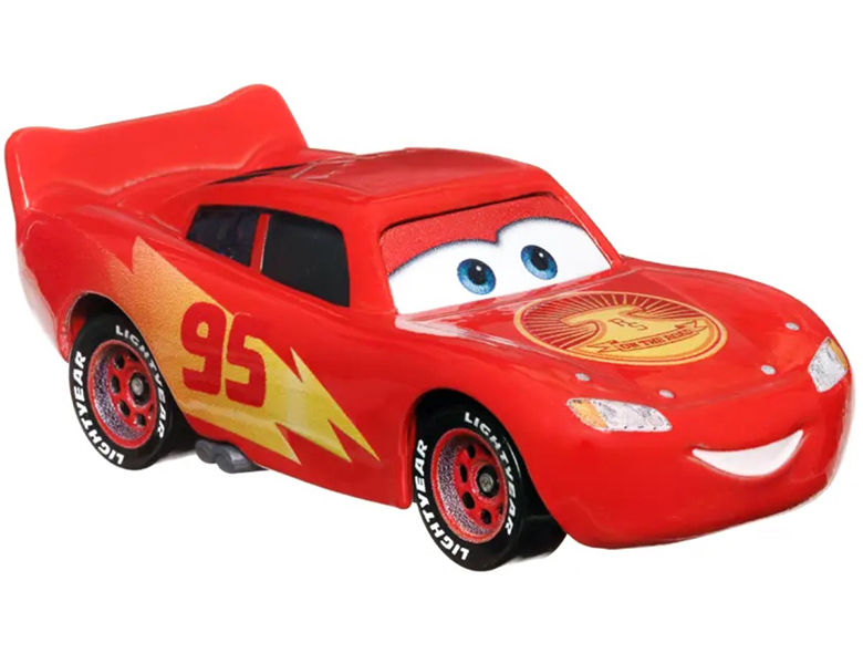 Mattel Disney Cars Road Trip Lightning McQueen 1:55