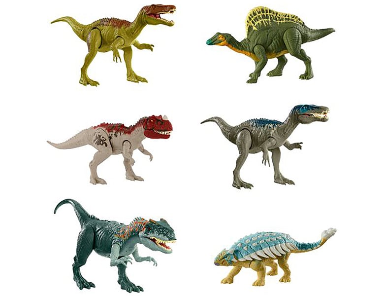 Mattel Jurassic World Br�llattacke Sortiment - Dinosaurier