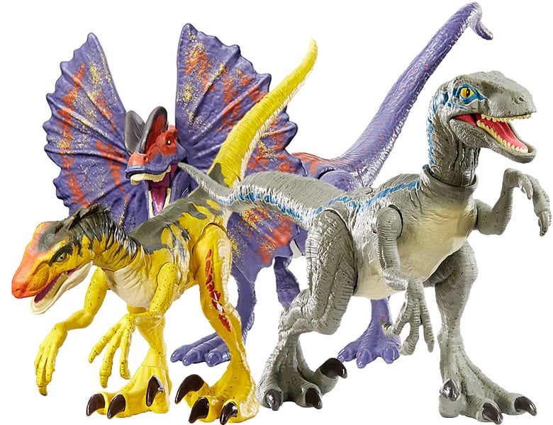 Mattel Jurassic World Dino-Angriff Sortiment - Dinosaurier