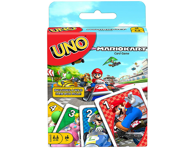 Mattel Games Super Mario UNO Mario Kart