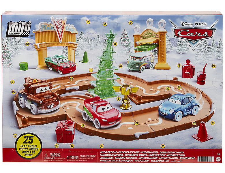 Mattel Mini Racers Disney Cars Adventskalender MiniRacers