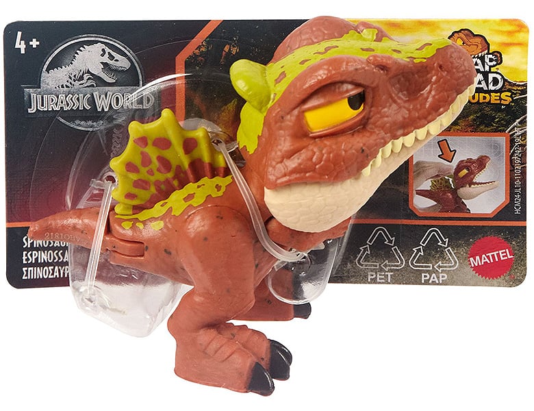 Mattel Jurassic World Schnapp-Dino Attitudes Spinosaurus | Dinosaurier