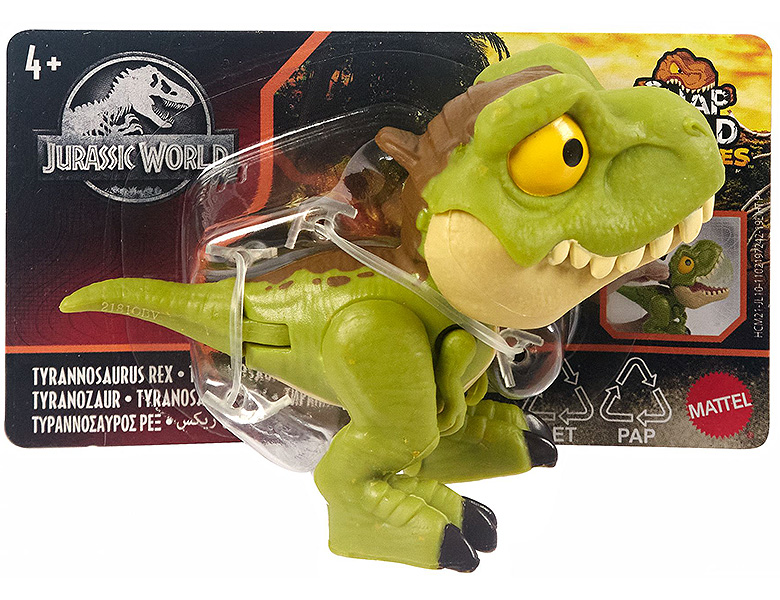 Mattel Jurassic World Schnapp-Dino Attitudes T-Rex | Dinosaurier