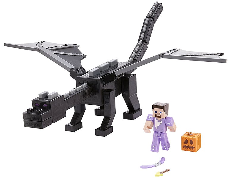 Mattel Minecraft Ultimativer Enderdrache Mit Steve Lizenzfiguren