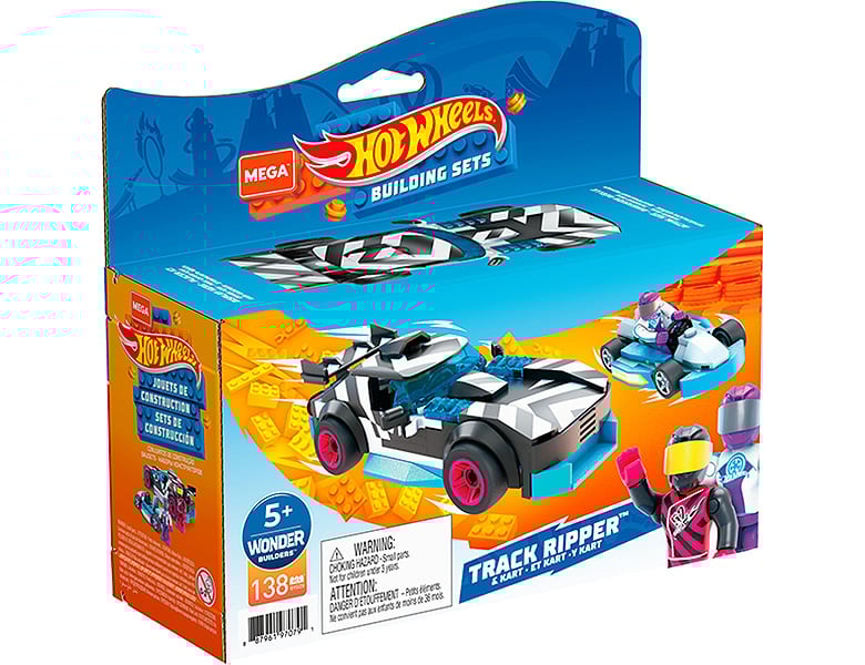 Mega Construx Hot Wheels Track Ripper & Kart 138Teile