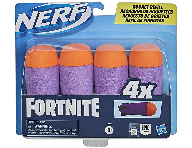 NERF Fortnite Rocket Refill 4Teile