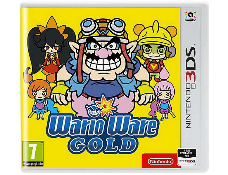 Nintendo 3DS amiibo Wario Ware Gold