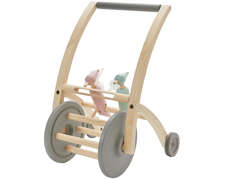 Plantoys Kleinkind Gehhilfe Specht Lauflernwagen