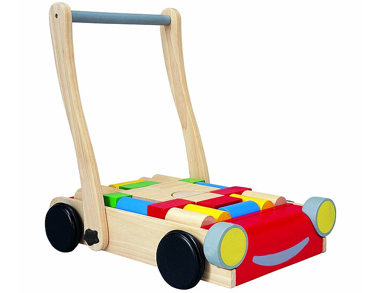 Plantoys Kleinkind Baby Gehhilfe Lauflernwagen