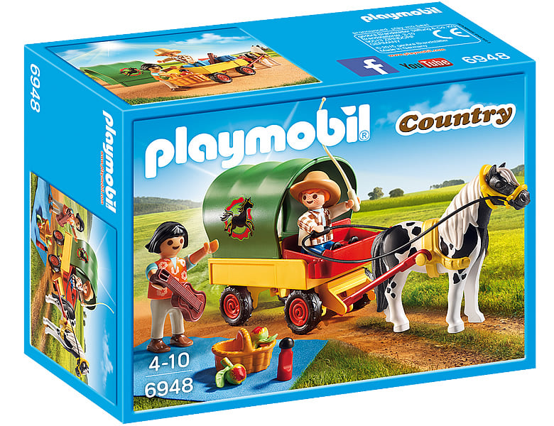 PLAYMOBIL Country Ausflug mit Ponywagen 6948