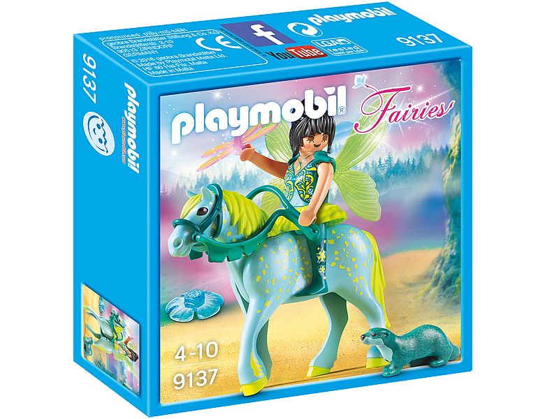 PLAYMOBIL Fairies Wasserfee mit Pferd Aquarius 9137