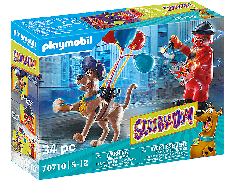PLAYMOBIL Scooby-Doo Abenteuer mit Ghost Clown 70710