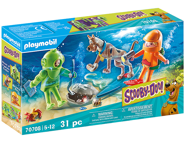 PLAYMOBIL Scooby-Doo Abenteuer mit Ghost Diver 70708