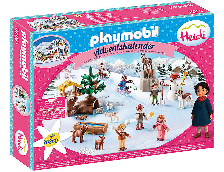 PLAYMOBIL Adventskalender Heidis Winterwelt 70260