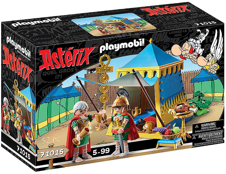 PLAYMOBIL Asterix Anführerzelt mit Generälen 71015