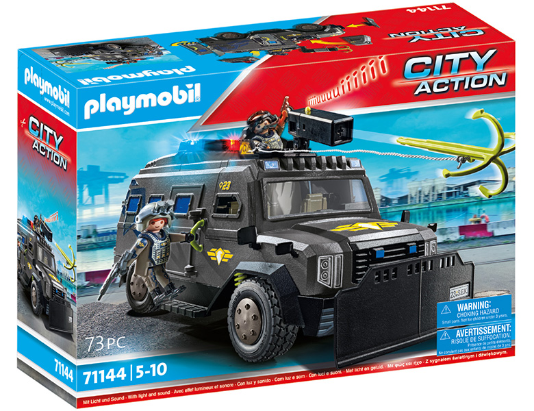 PLAYMOBIL City Action SWAT Geländefahrzeug 71144
