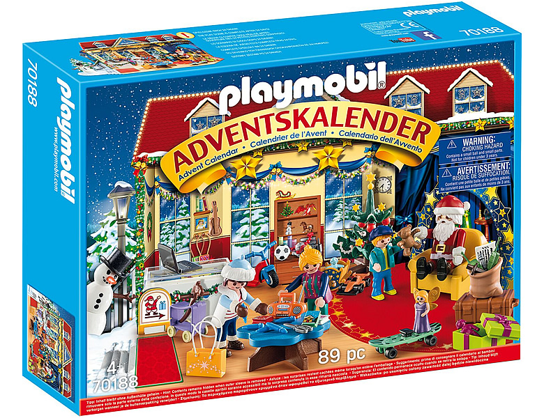 PLAYMOBIL City Life Adventskalender Weihnachten im Spielwarengeschft 70188