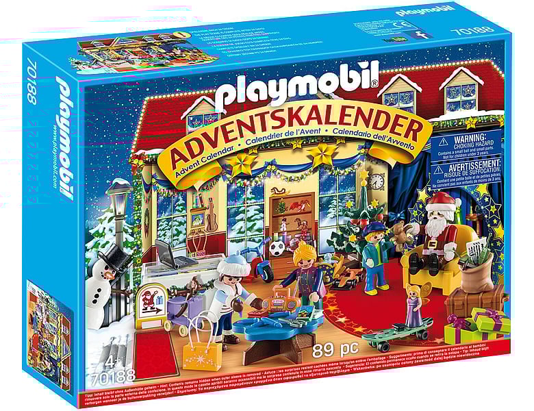 PLAYMOBIL City Life Adventskalender Weihnachten im Spielwarengeschäft 70188