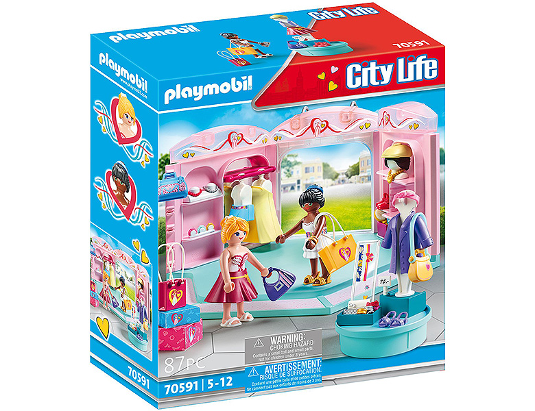 PLAYMOBIL City Life Fashion Store 70591 Gebäude