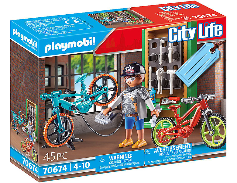 Playmobil bicycle on sale