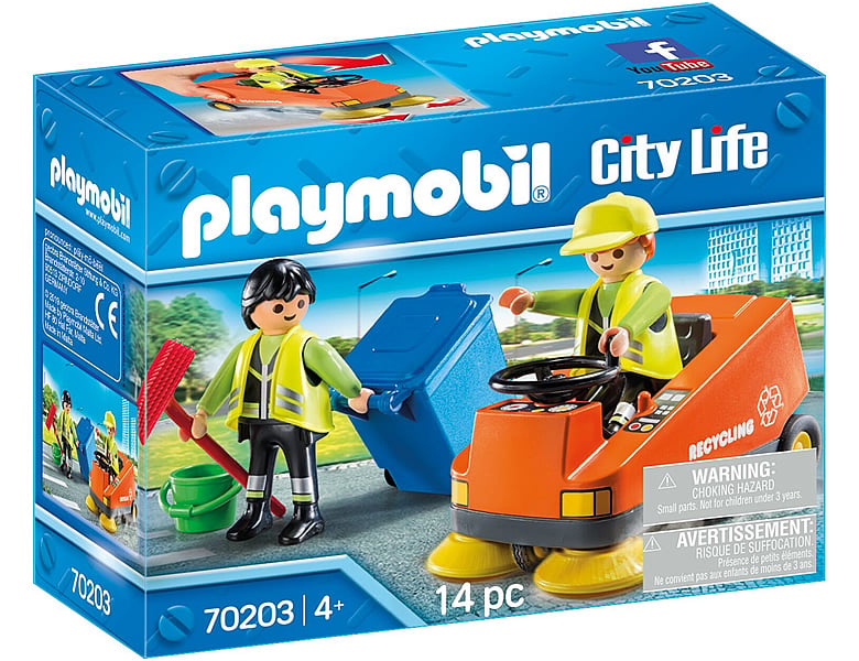 PLAYMOBIL City Life Kehrmaschine 70203