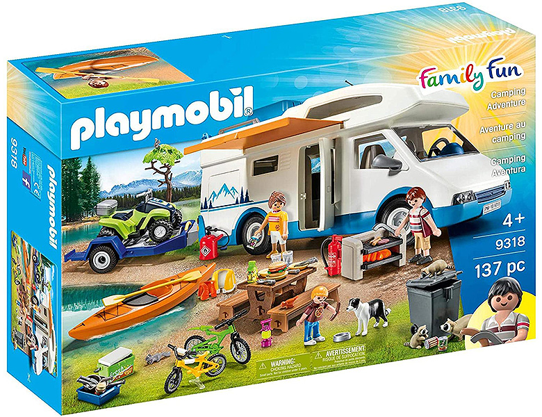 PLAYMOBIL FamilyFun Camping Abenteuer 9318