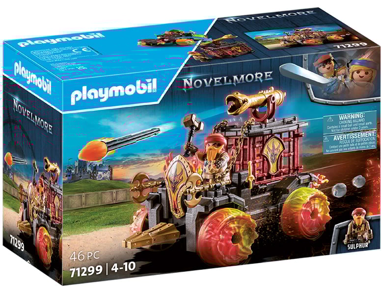 PLAYMOBIL Novelmore Burnham Raiders - Feuerkampfwagen 71299