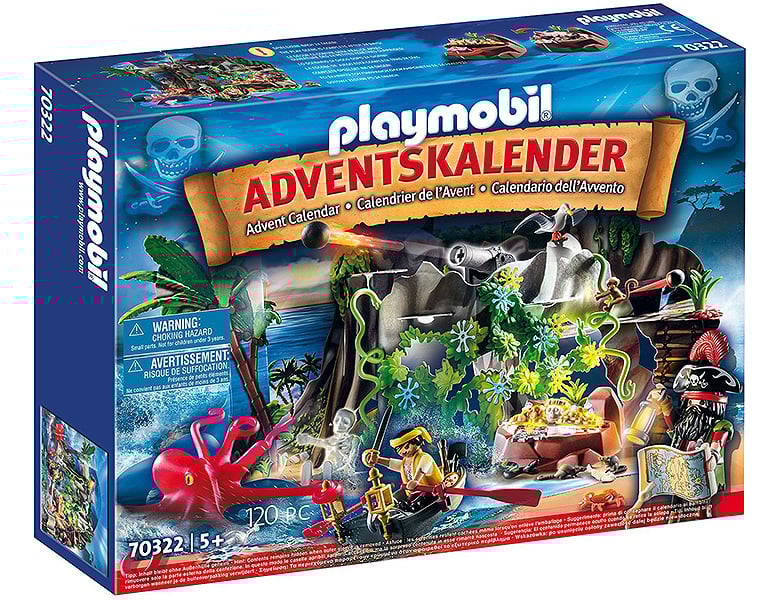 PLAYMOBIL Pirates Adventskalender Schatzsuche in der Piratenbucht 70322