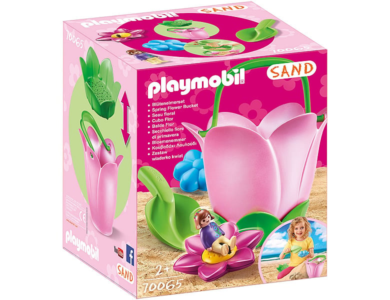 PLAYMOBIL 1.2.3 Sandeimerchen Fr�hlingsblume 70065