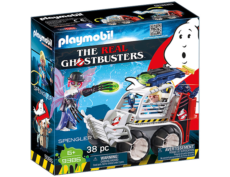 PLAYMOBIL Ghostbusters Spengler mit Kfigfahrzeug 9386