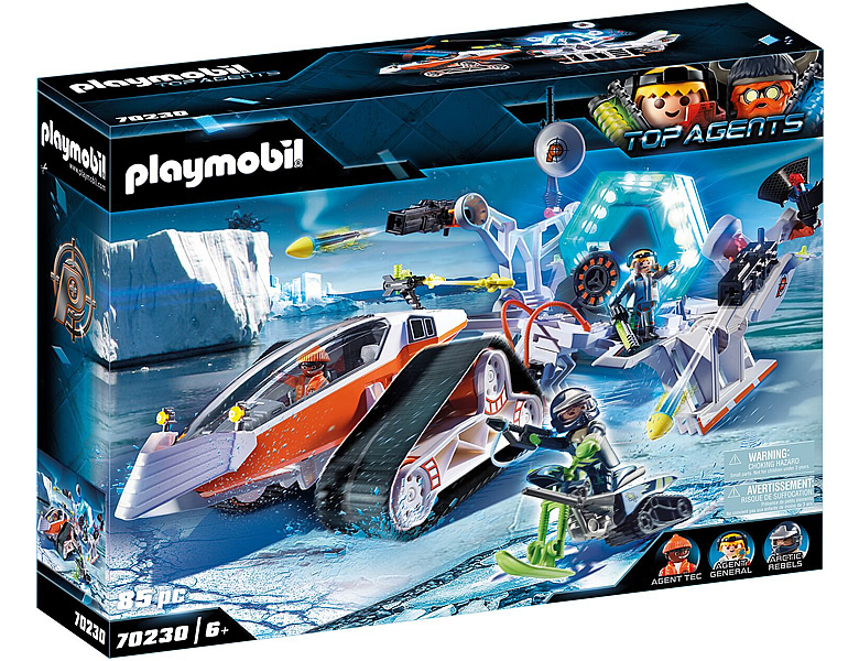 PLAYMOBIL Top Agents Spy Team Kommandoschlitten 70230 | Spielesets