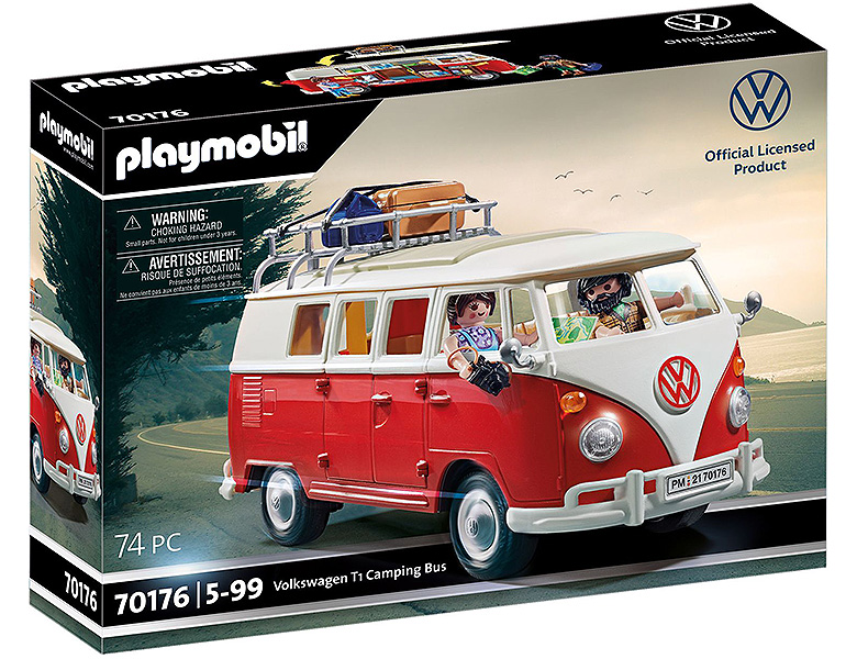 PLAYMOBIL Licensed Cars VW T1 Camping Bus 70176