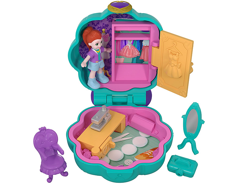 Polly Pocket Mini-Schatullen Lilas Schrank
