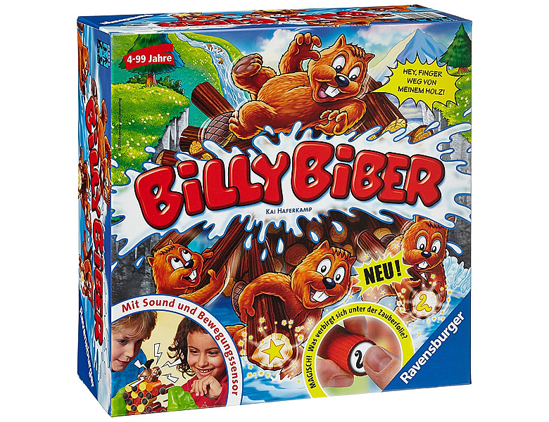 Billy Biber Hugó, a hód társasjáték