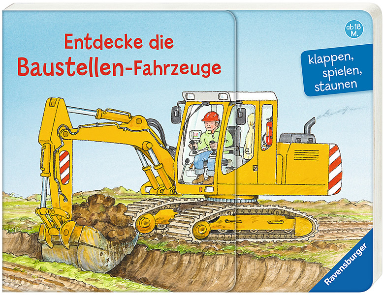 Ravensburger Entdecke die Baustellen-Fahrzeuge