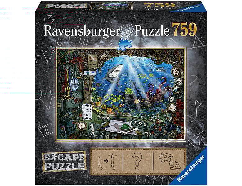 Ravensburger Puzzle Escape Submarine 759Teile | Puzzle ...
