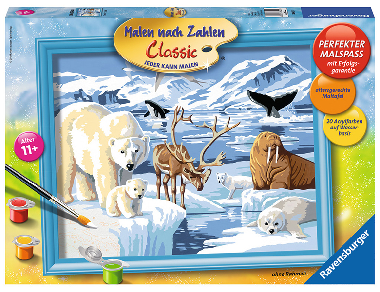 meinspielzeug - Ravensburger Malen nach Zahlen Tiere der Arktis