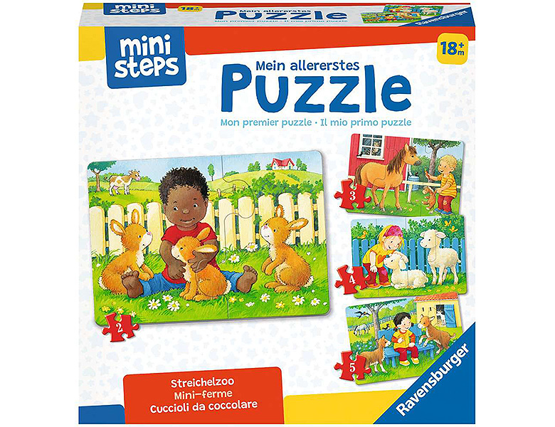 Ravensburger ministeps Mein allererstes Puzzle: Streichelzoo
