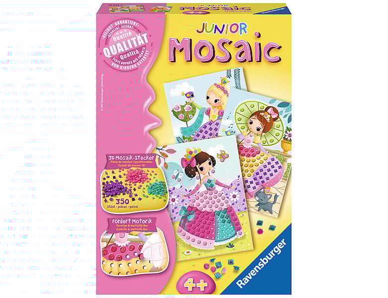 Ravensburger Mosaik Meerjungfrau - Kreativ-Set Für Kinder Ab 7 Jahren Mit Schmucksteinen