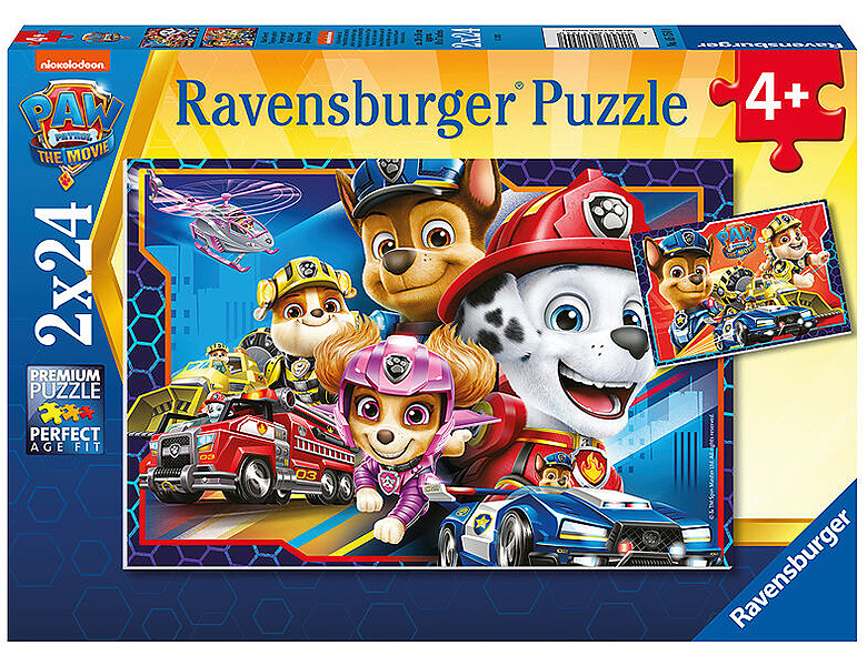Ravensburger Puzzle Paw Patrol Allzeit bereit 2x24